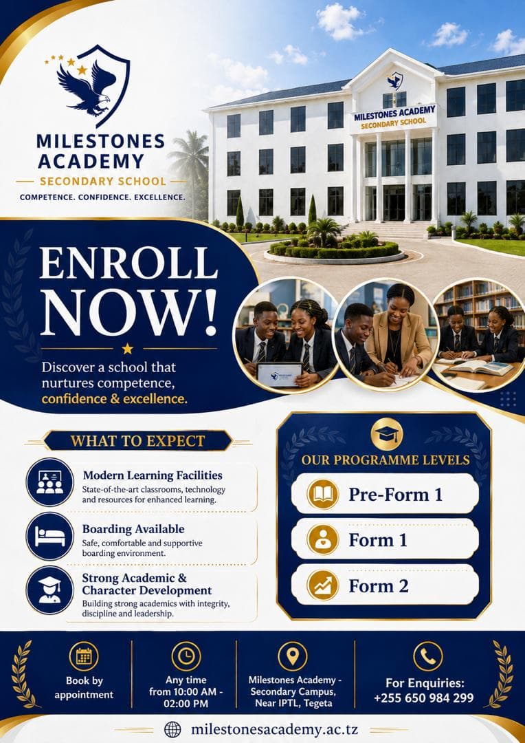 Secondary Admissions: Enroll Now!